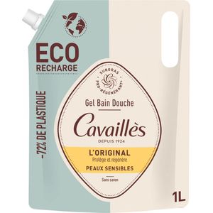 Rogé Cavaillès Bad Douche Gel Gevoelige Skins De Originele Eco-Refill 1L