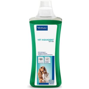 Virbac Vet Aquadent Fr3sh anti-plak hond en kat