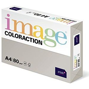 Coloraction lichtgrijs (IJsland) A4 kleurenpapier 80 GSM (Pack van 500 vellen)