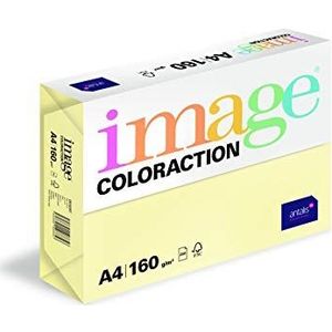 Image Coloraction - gekleurd kopieerpapier Desert/geel 160 g/m2 A4 - pakket van 250 vellen