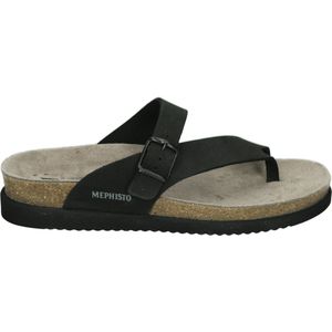 Mephisto HELEN SANDALBUCK - Dames slippers - Kleur: Zwart