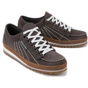 Mephisto - Super Rainbow - Heren Veterschoen - Grijs - Leer