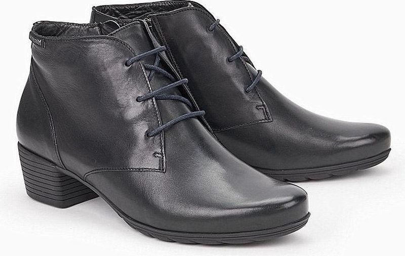 Mephisto Dames Enkellaarzen - Zwart