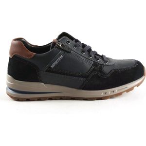 Heren Veterschoenen Mephisto Bradley Velsport Blue Blauw - Maat 6