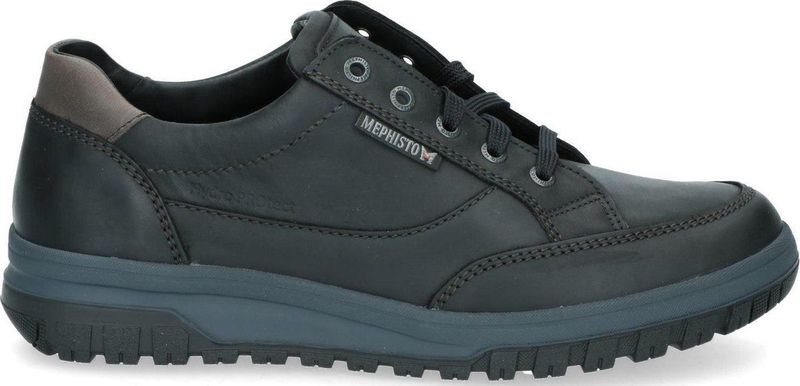Mephisto Mannen Veterschoenen Kleur: Zwart Maat: 42