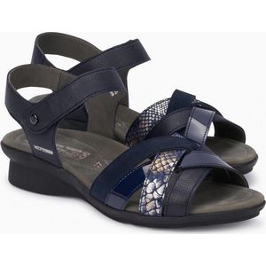 Mephisto Polina - dames sandaal - blauw - maat 35 (EU) 2.5 (UK)