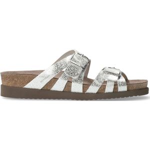 Mephisto, Comfortabele Dames Sandaal - Zilver Grijs, Dames, Maat:35 EU