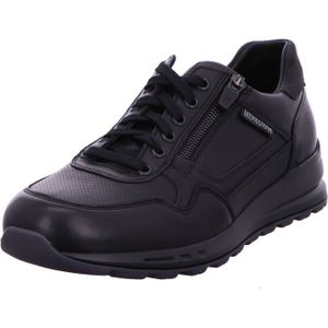 Mephisto - Bradley - Sportieve Lage Heren Veterschoen - Zwart - Leer
