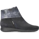 Mephisto - Neria - Enkellaars - Zwart - Natuurleder, AIR-JET-voetbed, SOFT-AIR-TECHNOLOGIE