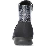 Mephisto - Neria - Enkellaars - Zwart - Natuurleder, AIR-JET-voetbed, SOFT-AIR-TECHNOLOGIE