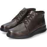 Mephisto, Donkerbruine Leren Heren Enkellaars Bruin, Heren, Maat:44 EU