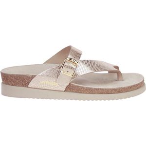 Mephisto - Slipper Helen Mix - Licht Zand - Leer - Verstelbare Band