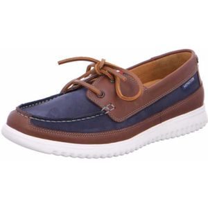 Mephisto Bootschoen Trevis Blauw Bruin