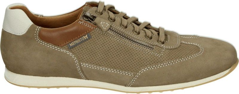 Mephisto - Leon Sneakers - Taupe - Leer