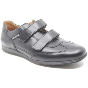 Mephisto - Lorens - Klittenbandschoenen - Zwart - Leer