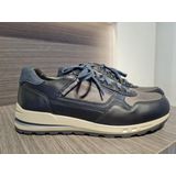 Mephisto - Bradley - Sneakers - Grijs - Leer
