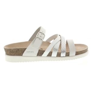 Mephisto HULEDA S - Volwassenen Dames slippers - Kleur: Wit beige