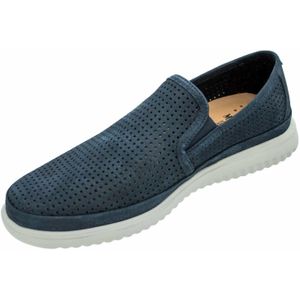 Mephisto Slip on heren Navy Tiago, Donkerblauw, 43 EU Larga