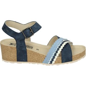 Mephisto VALERYA V.P. - Sandalen met hakDames Sandalen - Kleur: Blauw - Maat: 38