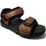 Mephisto Sandaal Tito Chestnut Bruin Zwart