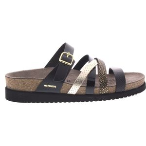 Mephisto HULEDA SA. - Dames slippers - Kleur: Zwart - Maat: 39