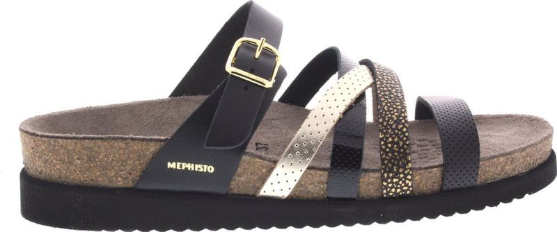 Mephisto HULEDA SA. - Dames Slippers - Kleur Zwart