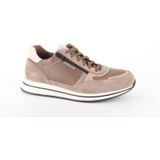 Heren Veterschoenen Mephisto Gilford Warm Grey Beige - Maat 10