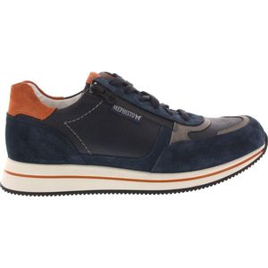 Heren Veterschoenen Mephisto Gilford Mulberry Blauw