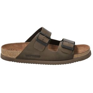 Mephisto - NERIO SCRATCH - Heren slippers - Kleur: Groen - Maat: 45