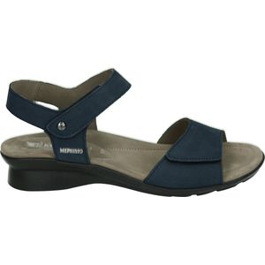 Mephisto PATTIE BUCKSOFT - Sandalen met hakDames Sandalen - Kleur: Blauw - Maat: 41