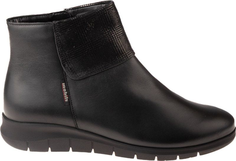 Mephisto - ILINCA - Enkellaarzen - Zwart - Leer