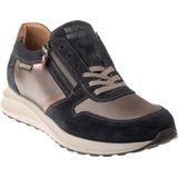 Mephisto - Dino Velsport - Sneakers - Blauw - Leer - Wijdte G