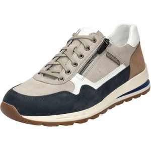 Mephisto - Bradley - Sportieve Lage Heren Veterschoen - Donkerblauw - Nubuck Leer