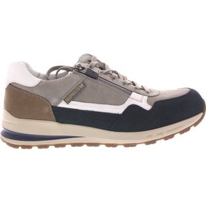 Mephisto - Bradley - Sportieve Lage Heren Veterschoen - Donkerblauw - Nubuck Leer