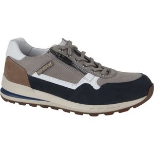 Mephisto - Bradley - Sneakers - Blauw - Suède - Binnenvoering Leer - Zool Rubber