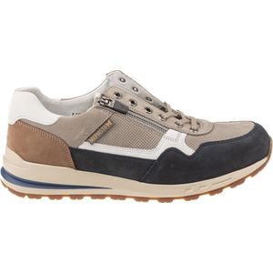 Mephisto - Bradley - Sportieve Lage Heren Veterschoen - Donkerblauw - Nubuck Leer