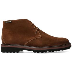 Mephisto - Berto - Veterschoen - Brown - Suède - Rubber Zool