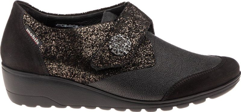 Mephisto - Branda - Klittenbandschoenen - Zwart