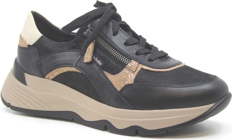 Mephisto - Laonie - Sneakers - Black - Leer