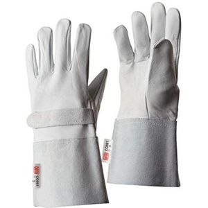 Leren overschoenen voor isolerende handschoenen, maat 8