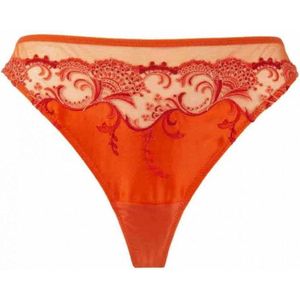 Lise Charmel - Splendeur Soie - Tanga - Zwart - Zijde, Tule, Katoen