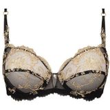 Lise Charmel - Déesse en Glam - Beugelbeha - Zwart - Geborduurde Tule, 61% Polyamide