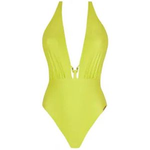 Lise Charmel - Sexy Classe Nautique - Badpak - Goudkleurig - Gerecycleerde Uni Maile