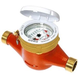 Syveco 1747040 Serie 1747 Eerste tapkraan meter, warm water, MID R50, PN16, M40 x 2