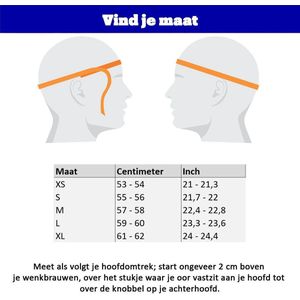 Shark S-Drak Carbon Helm Vinta glans carbon zwart oranje XS - Motorhelm Scooterhelm
