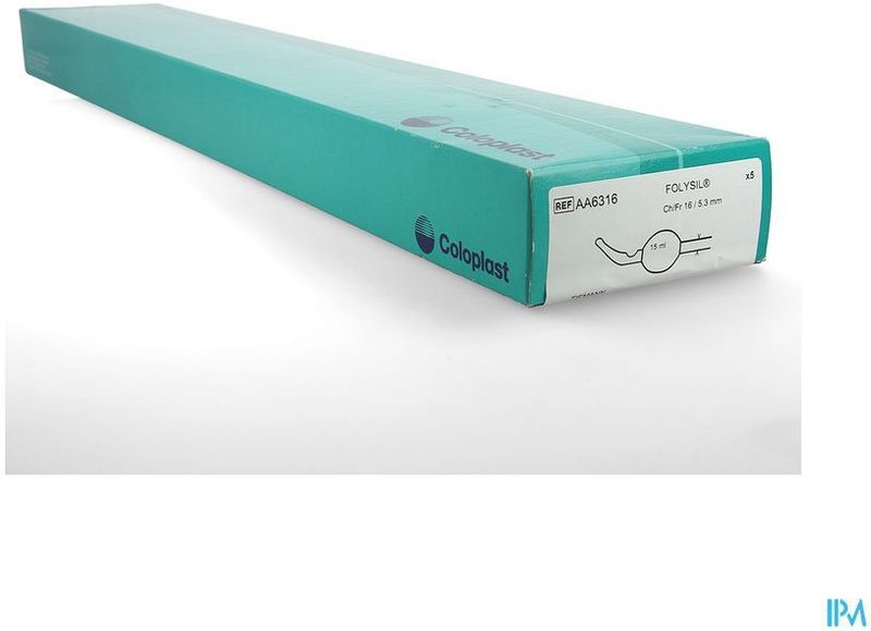 Coloplast - Folysil 2-Weg Tie Sil Cath - 15 ml - 40 cm - Ch16 - Stoma Hulpmiddel