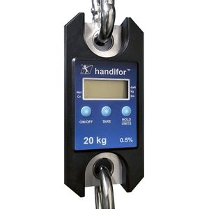 Krachtig meetapparaat handifor™, miniatuur uitvoering, weegbereik max. 20 kg