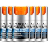 6x L'Oréal Men Expert Stop Rimpels Dagcrème 50 ml