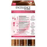 L'Oréal Paris - Excellence - Haarkleuring - Donker Goudblond - 1a Crèmekleuring 1b Ontwikkelcrème 2 Shampoo 3 Haarmasker