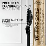 L’Oréal Paris Telescopic Black - Lengte Mascara voor Zichtbaar Langere Wimpers - Zwart - 8 ml – 3 stuks